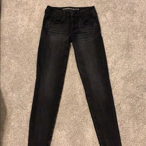 Black American Eagle Jeans